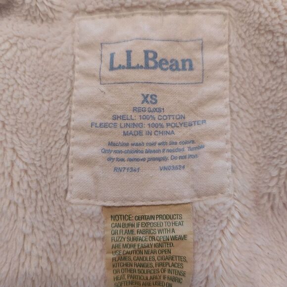 LLBEAN Jacket women's pink jacket size XS - Picture 7 of 10